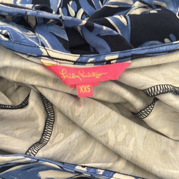 LILLY PULITZER HIGH TIDE NAVY DIANNA DRESS - Picture 8 of 10